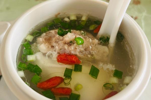 肉饼鸡蛋汤的做法图解6