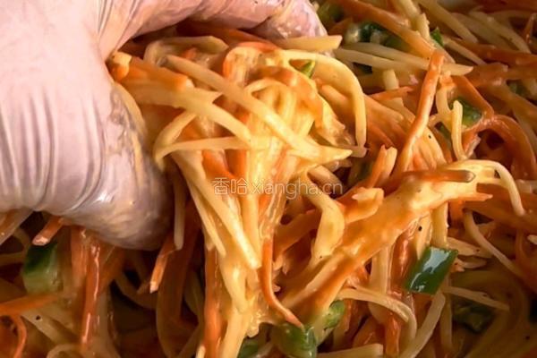 黑松露芝士牛肉饼的做法图解2