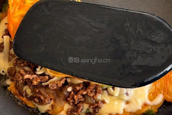 黑松露芝士牛肉饼的做法图解8