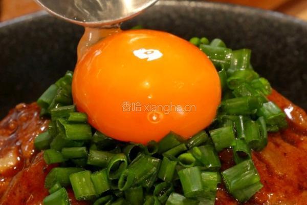日式牛肉汉堡盖饭的做法图解8