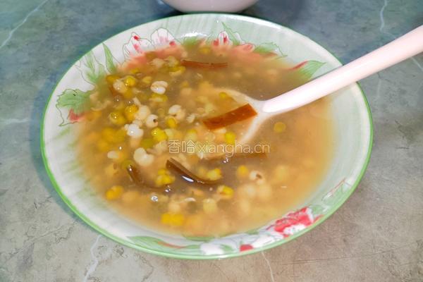 绿豆薏米西米糖水的做法图解7