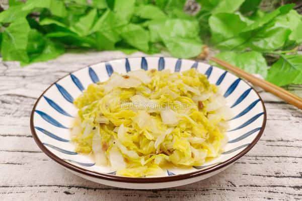 菌菇酱炒白菜