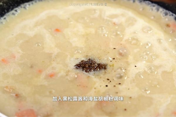 鸡肉蘑菇浓汤的做法图解7