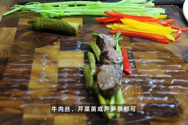 黑松露牛肉春卷的做法图解3