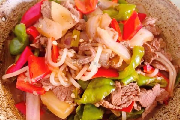 小炒黄牛肉的做法图解10