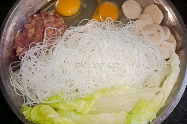 肉末鸡蛋蒸米粉的做法图解4