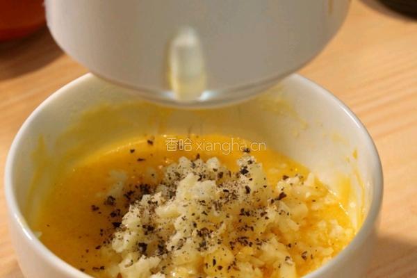 蒜香黄油芝士烤土豆的做法图解3