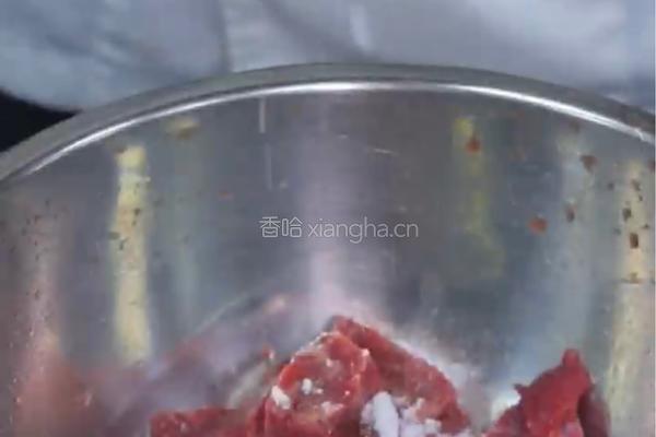 橙香牛肉粒的做法图解3