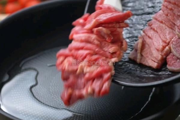 黑松露牛肉炒饭的做法图解2