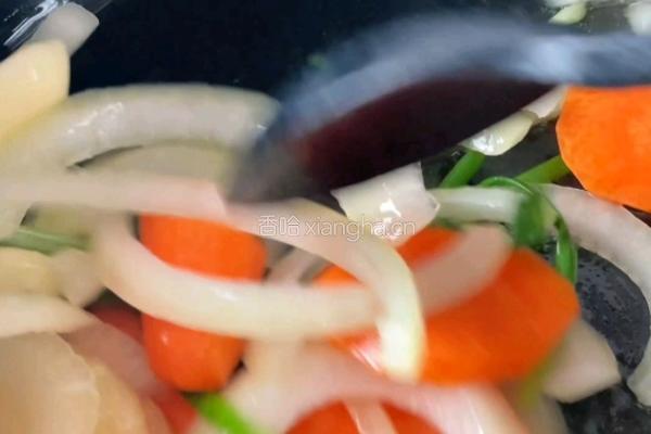 无水蔬菜鸡肉锅的做法图解4