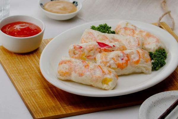 加拿大北极虾豆腐卷的做法图解10