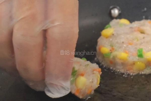 松露鲜虾饼的做法图解7