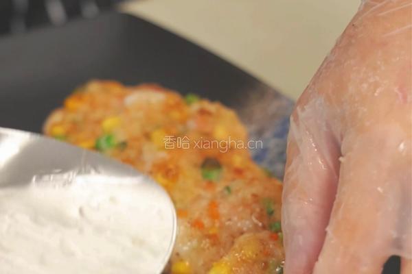 松露鲜虾饼的做法图解8
