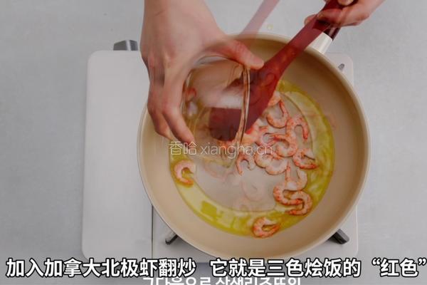 加拿大北极虾三色奶油烩饭的做法图解4