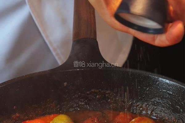 香浓茄汁三文鱼的做法图解8