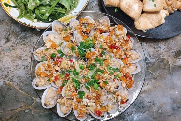 蒜蓉粉丝花甲的做法图解6