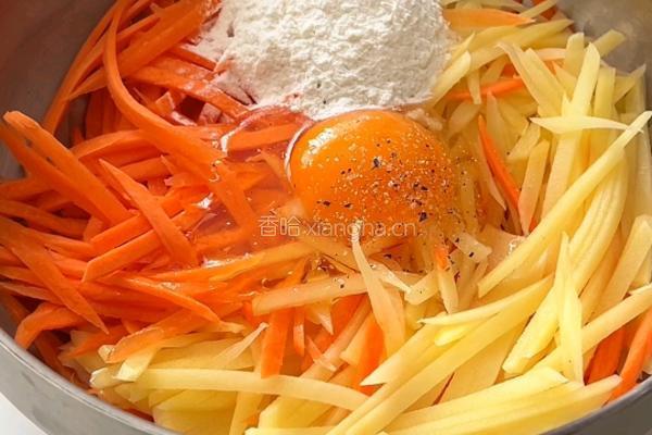 芝士牛肉土豆饼的做法图解2