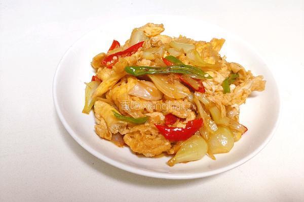 藠头炒鸡蛋的做法图解11