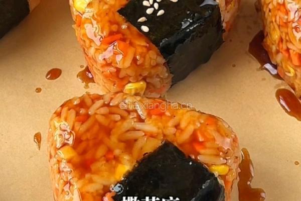 黑松露芝士饭团的做法图解8