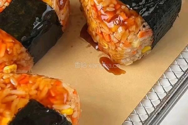 黑松露芝士饭团的做法图解7