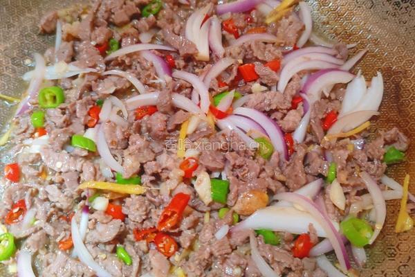双椒牛肉的做法图解6