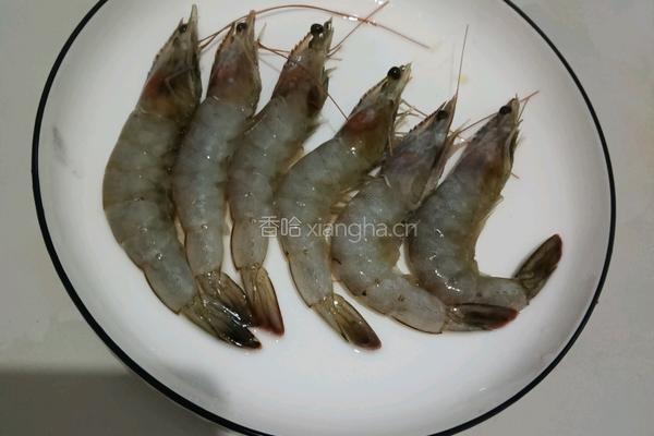 空气葱蒜虾姜的做法图解1