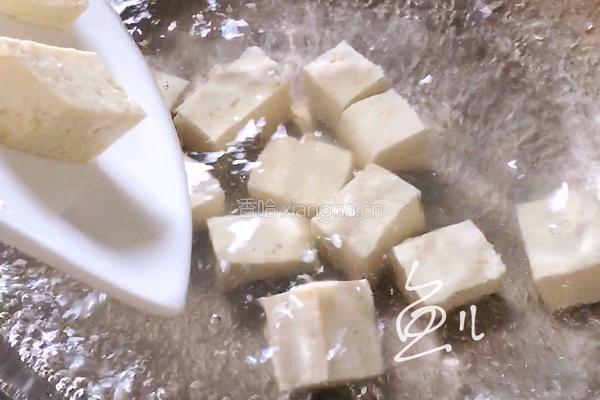 菠菜豆腐汤的做法图解4