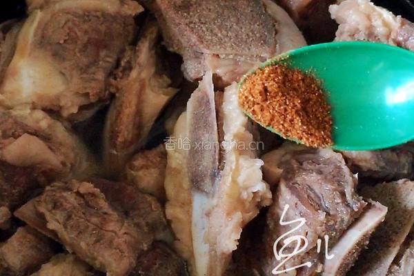 红烧牛翅排的做法图解6