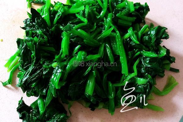 鸡蛋炒菠菜的做法图解5