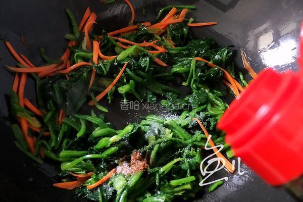 鸡蛋炒菠菜的做法图解13