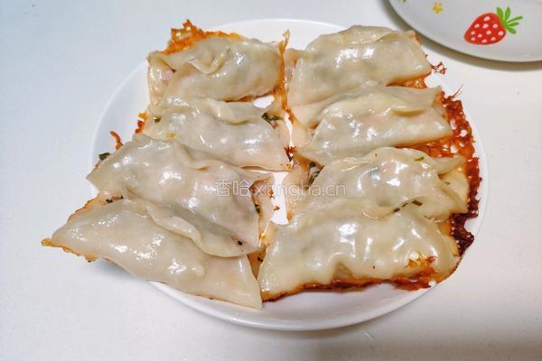 香葱鲜肉锅贴的做法图解10