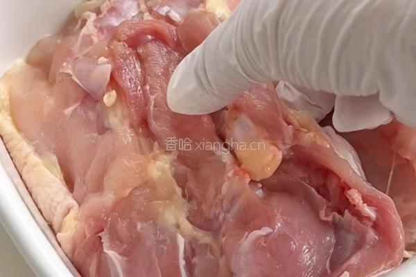 冷吃鸡肉卷的做法图解1