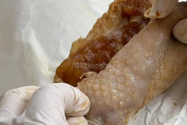 冷吃鸡肉卷的做法图解4