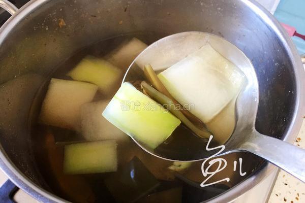 冬瓜虾米汤的做法图解12