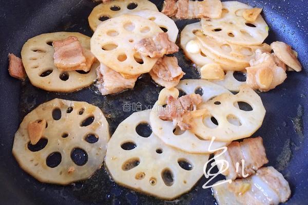 莲藕炒肉片的做法图解13