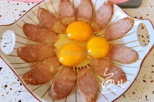 香肠蒸蛋的做法图解5