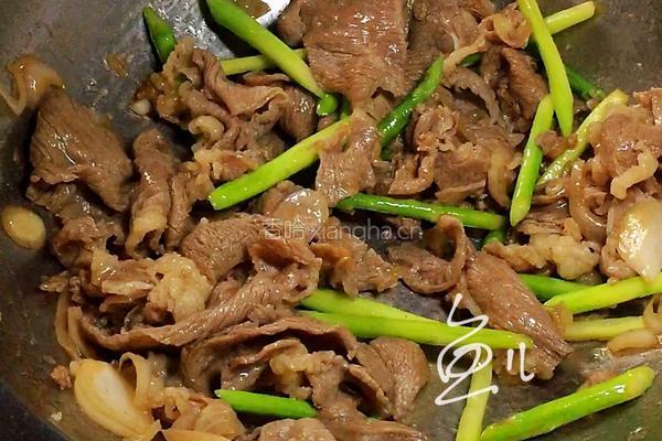 芦笋炒牛肉的做法图解13