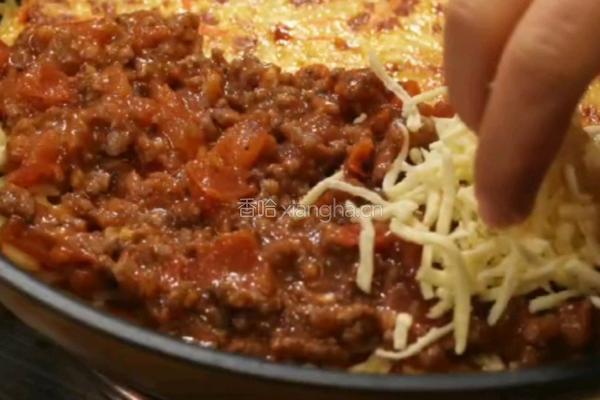 黑松露番茄肉酱土豆饼的做法图解7