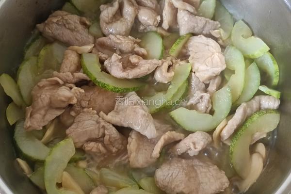 黄瓜滑肉片拌荞麦面的做法图解10