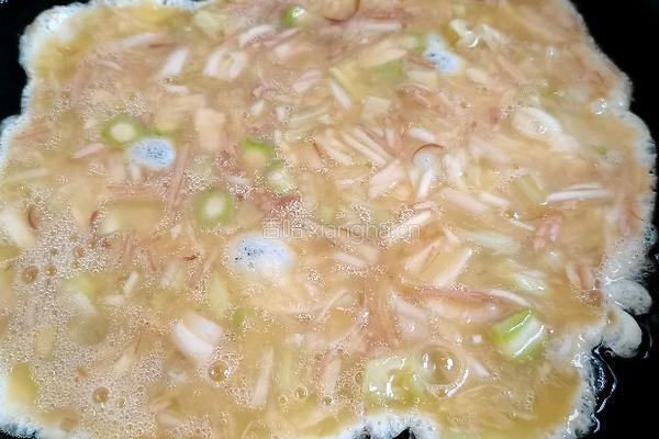 昙花炒鸡蛋的做法图解11