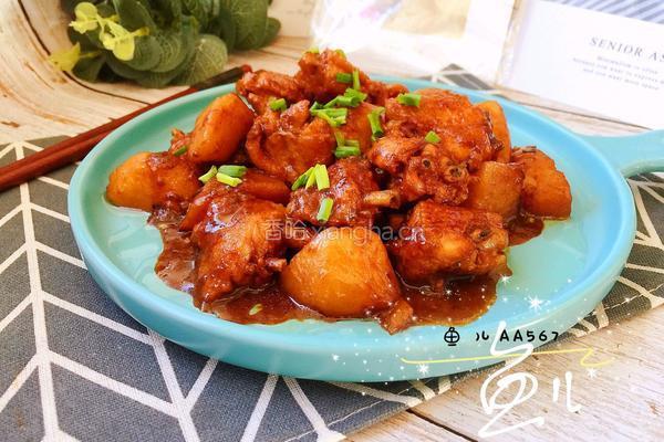 土豆炖鸡翅的做法图解17