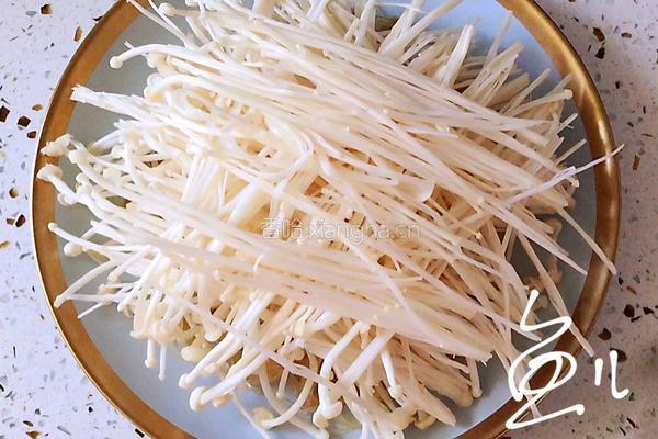 蒜蓉粉丝蒸金针菇的做法图解13