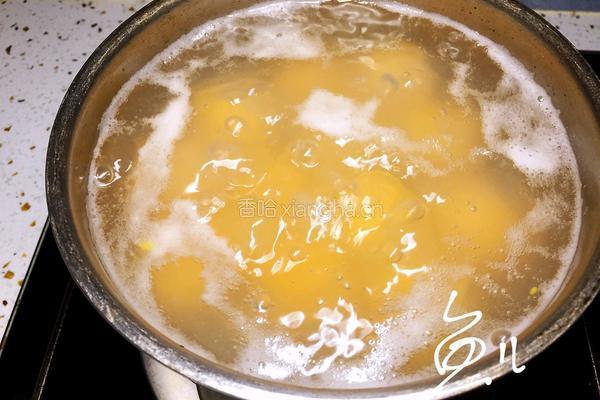 南瓜汤圆的做法图解11