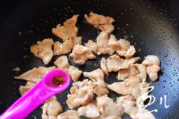 山药炒肉片的做法图解10