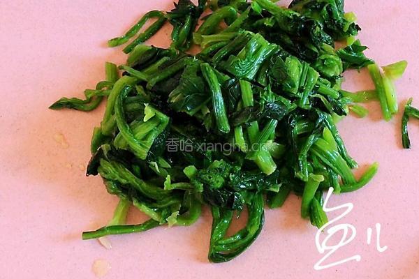 菠菜拌花生米的做法图解6