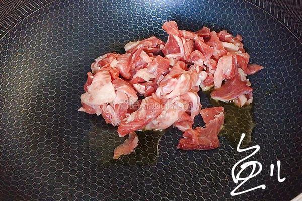 西兰花炒牛肉的做法图解13