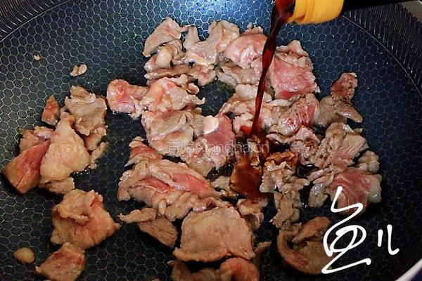 西兰花炒牛肉的做法图解15