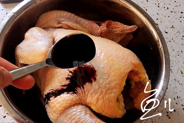 电饭煲焖鸡的做法图解2