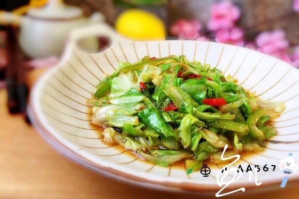 爆炒卷心菜的做法图解11