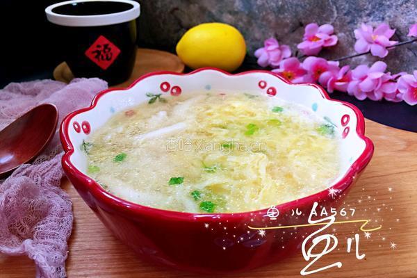 白玉菇鸡蛋汤的做法图解16